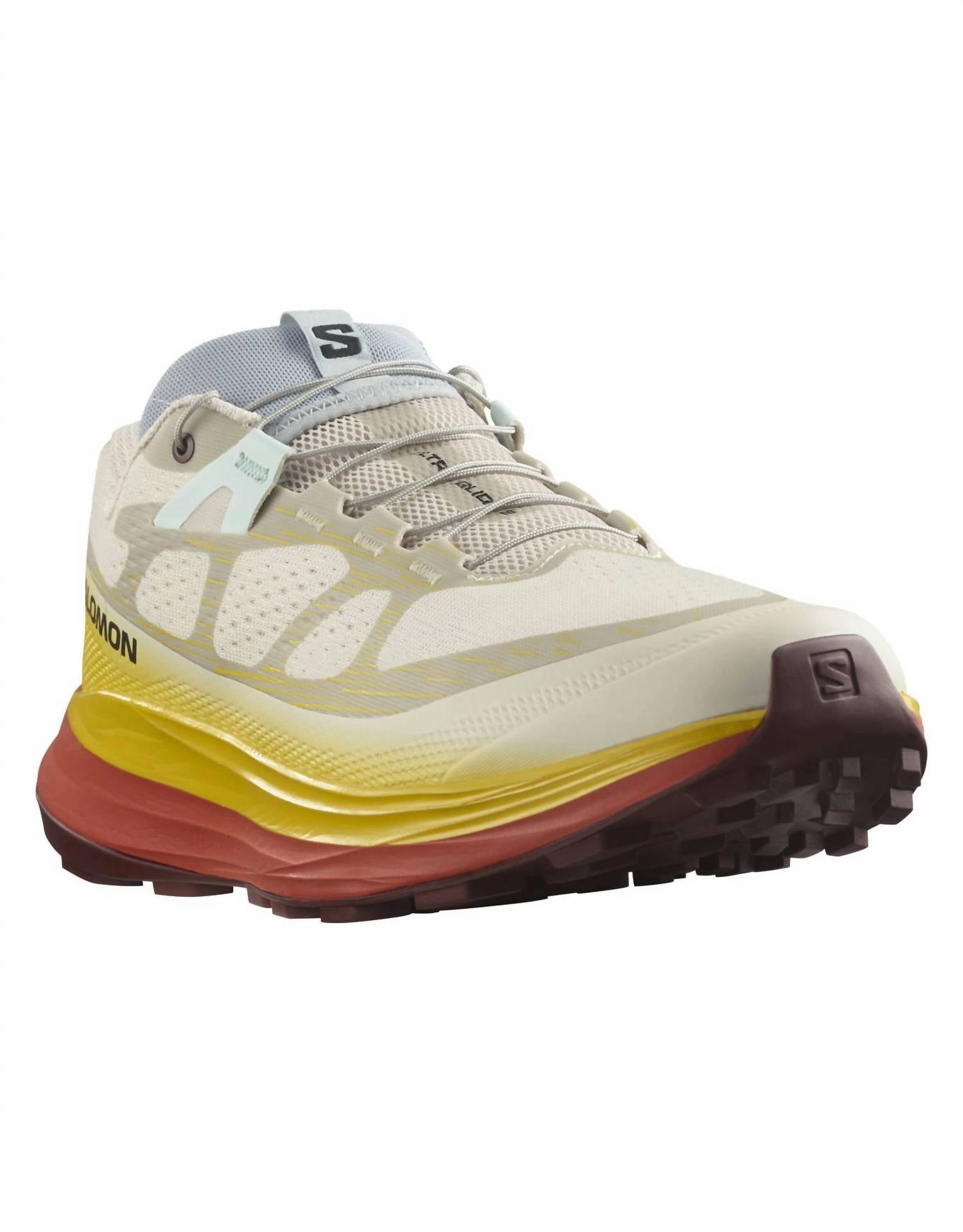 Men's Ultra Glide 2 Trail Running Shoes In Rainy Day/freesia/hot Sauce