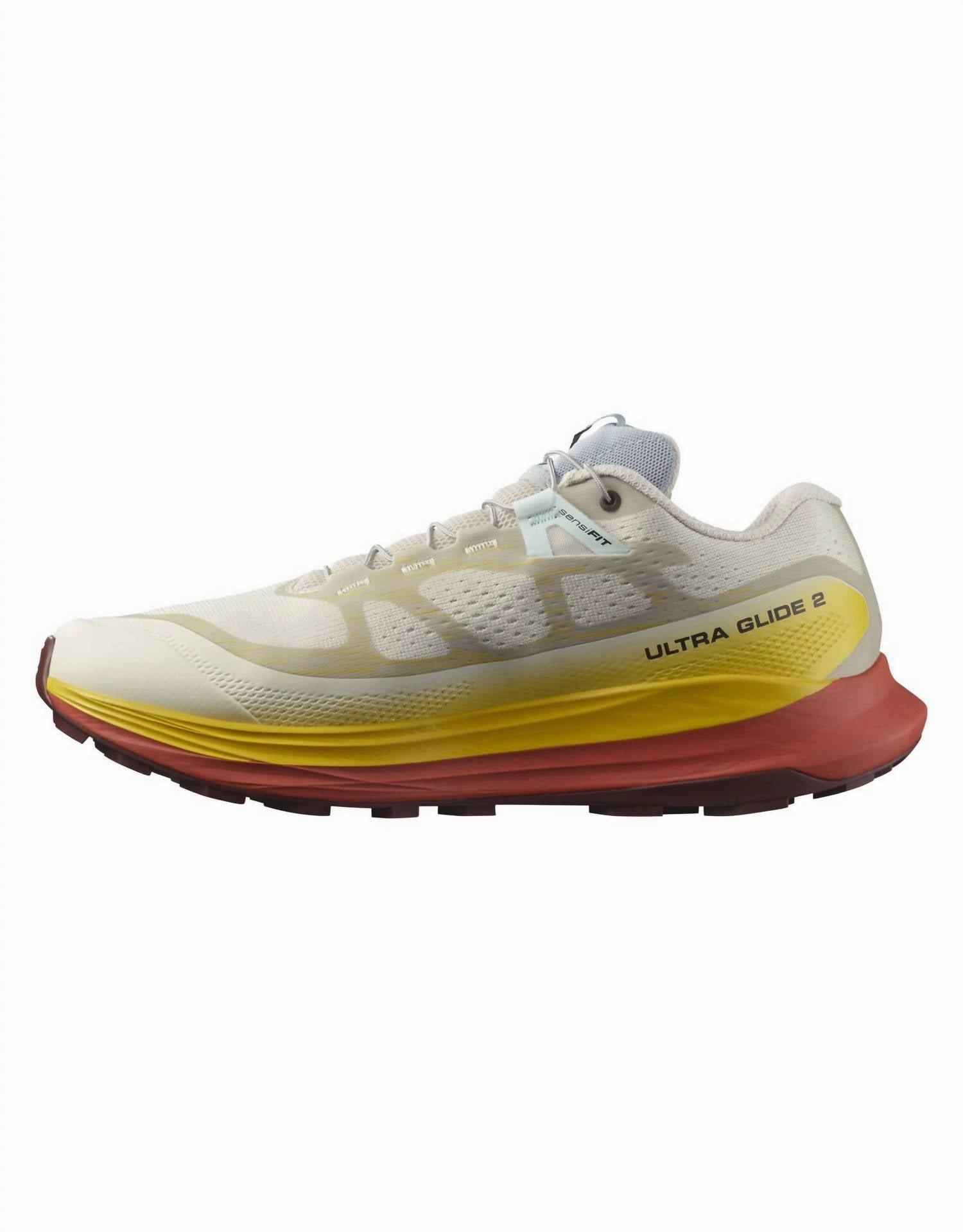 Men's Ultra Glide 2 Trail Running Shoes In Rainy Day/freesia/hot Sauce