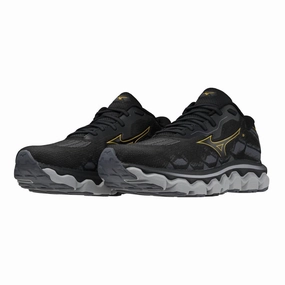 Men's Wave Horizon 7 Running Shoe In Black/citrus Mens Sneakers & Athletic Shoes outlet