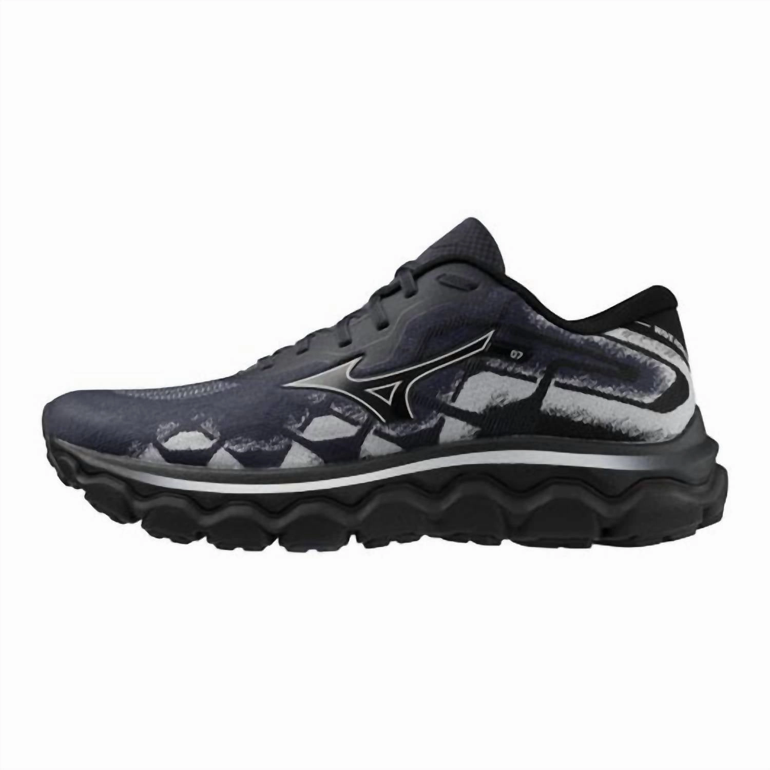 Men's Wave Horizon 7 Shoes In Black/citrus