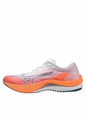 Men's Wave Rebellion Flash Shoe In White-Silver Cheap Mens Athletic Sneakers