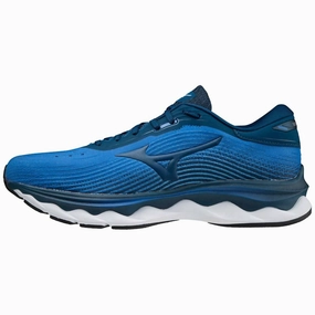 Men's Wave Sky 5 Running Shoes In Imperial Blue/gibraltar Cheap Mens Athletic Sneakers