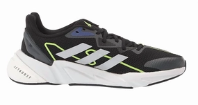 Men's X9000L2 Running Shoe In Core Black/matte Silver/signal Green Cheap Mens Athletic Sneakers