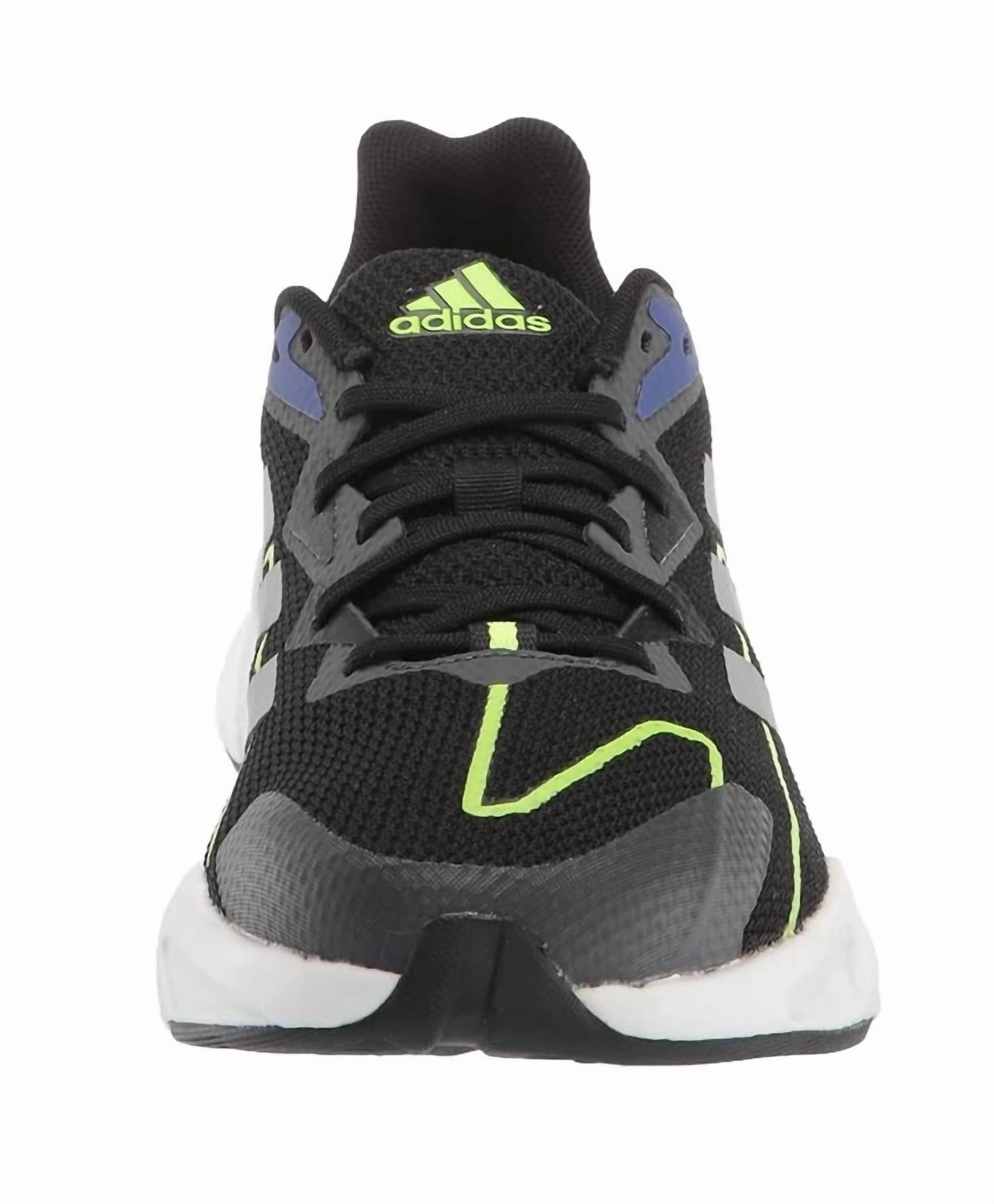 Men's X9000L2 Running Shoe In Core Black/matte Silver/signal Green