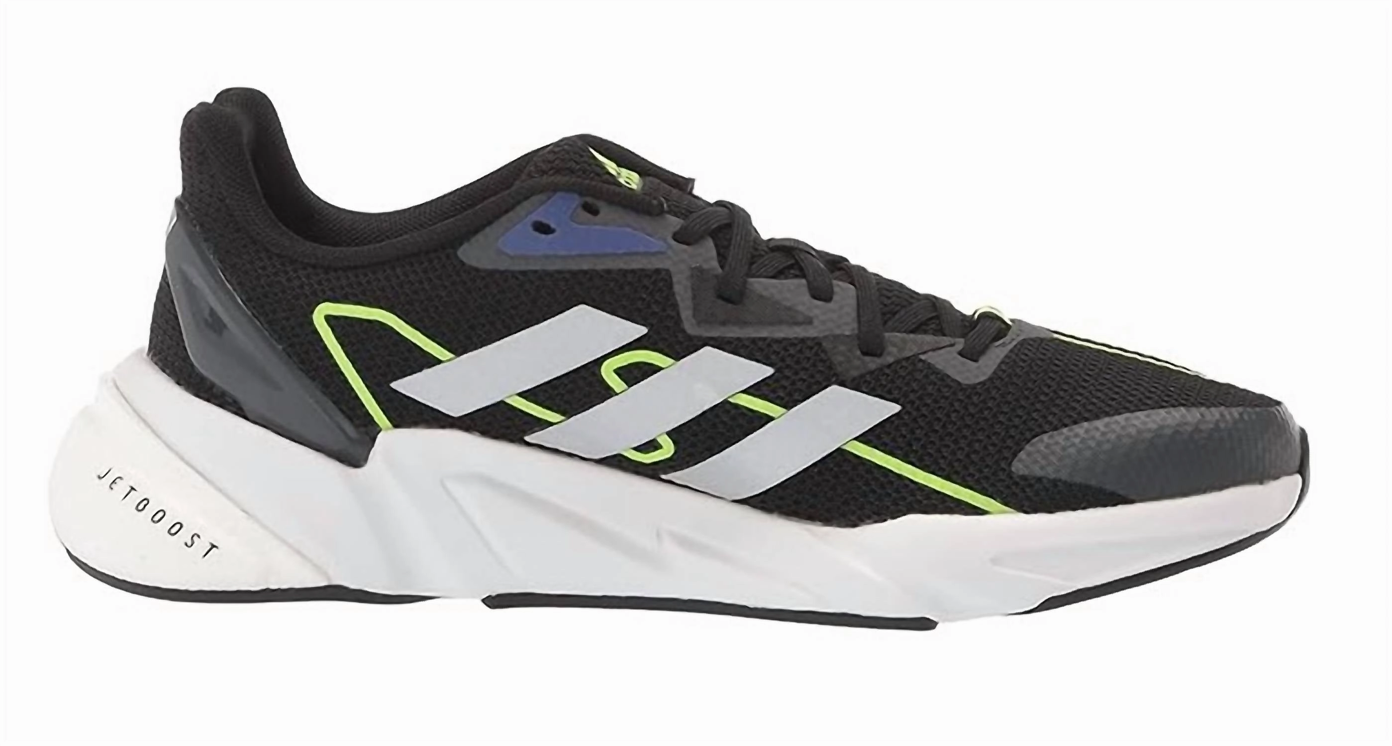 Men's X9000L2 Running Shoe In Core Black/matte Silver/signal Green Cheap Mens Athletic Sneakers