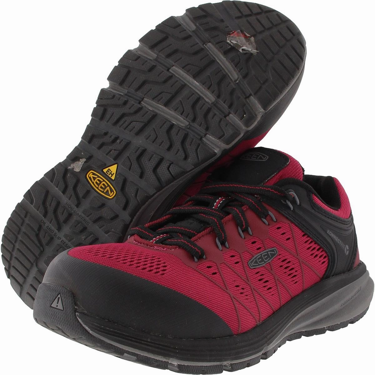 Mens Comfort Insole Nubuck Work and Safety Shoes