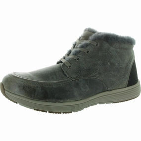 Mens Faux Fur Lined Leather Chukka Boots Mens Chukka Boots outlet deals