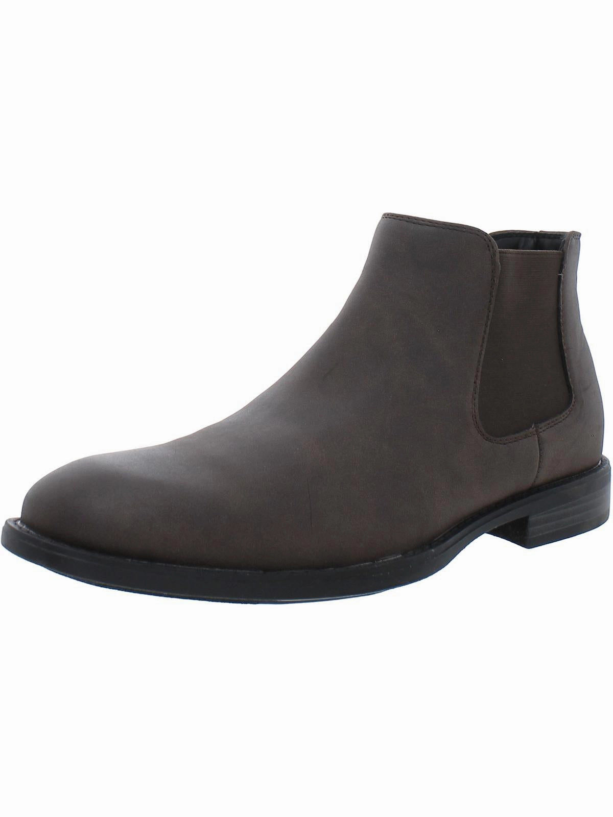 Mens Faux Leather Chelsea Boots Mens Chukka Boots outlet deals