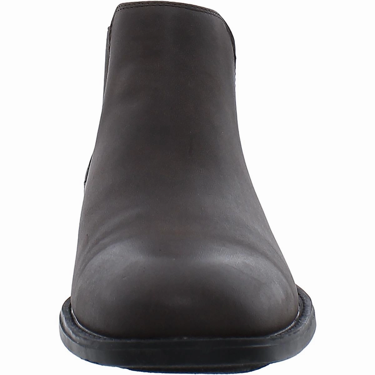 Mens Faux Leather Chelsea Boots