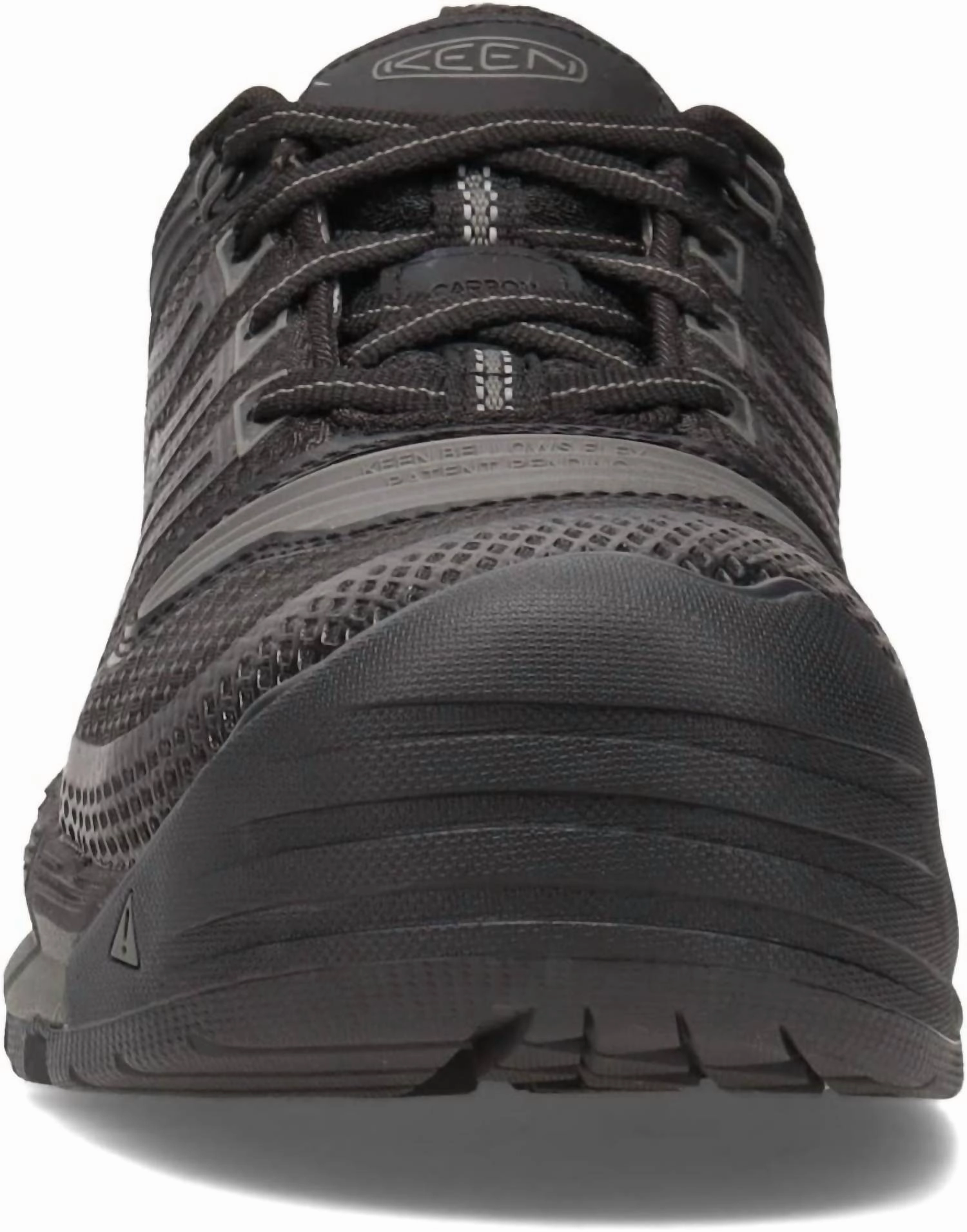 Mens Kansas City Low Composite Toe Athletic Work Shoes In Black/Grey
