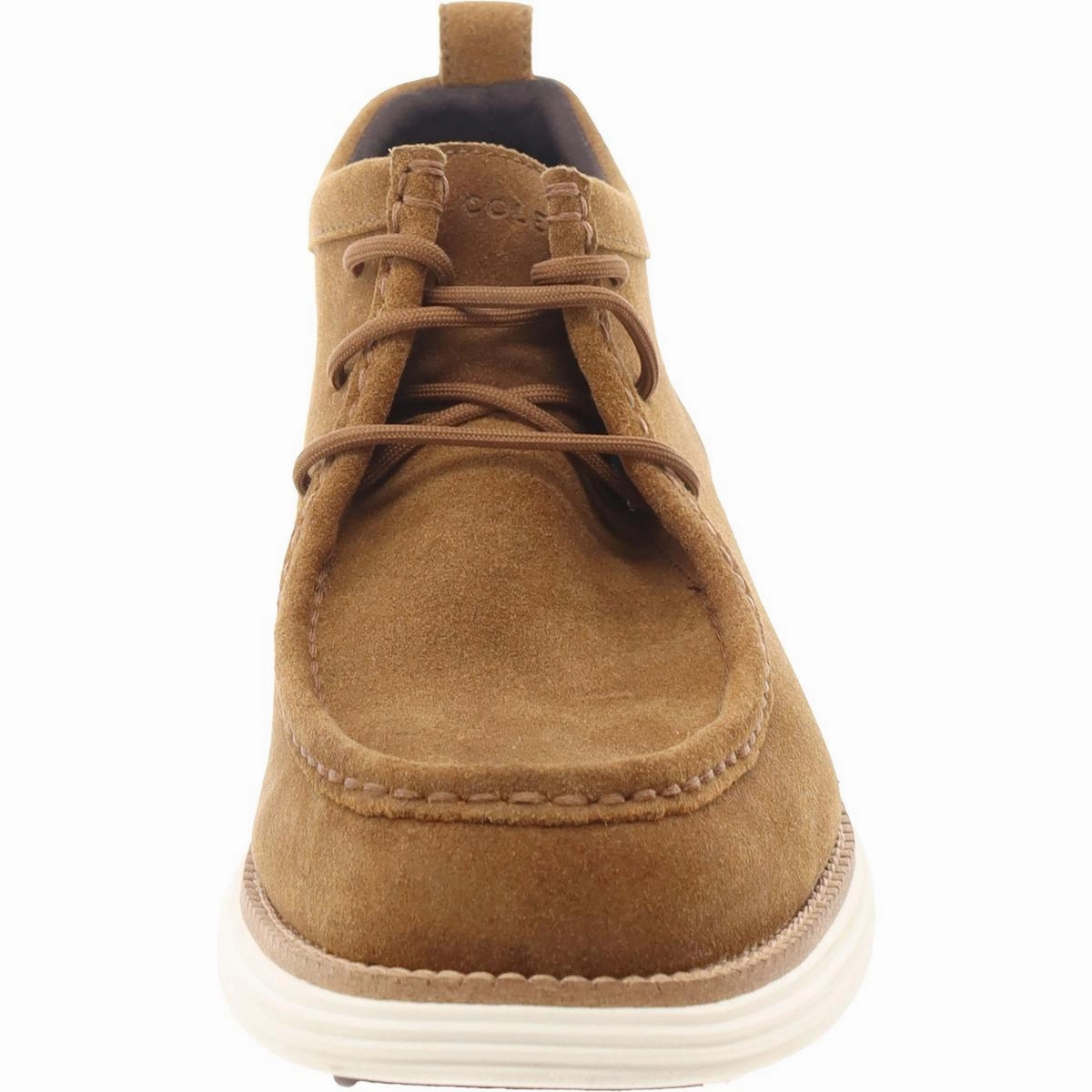 Mens Lace-Up Faux Suede Chukka Boots