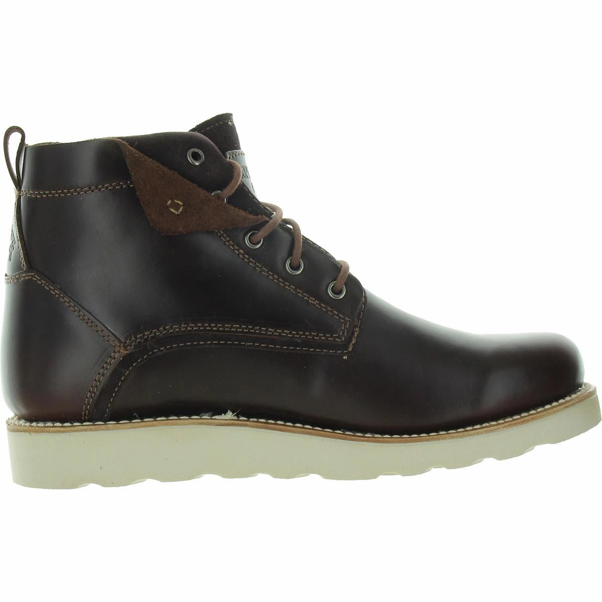 Mens Lace-Up Leather Chukka Boots