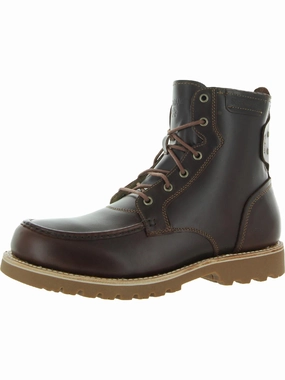 Mens Leather Fleece Lined Combat & Lace-up Boots Cheap Mens Boots & Chukkas
