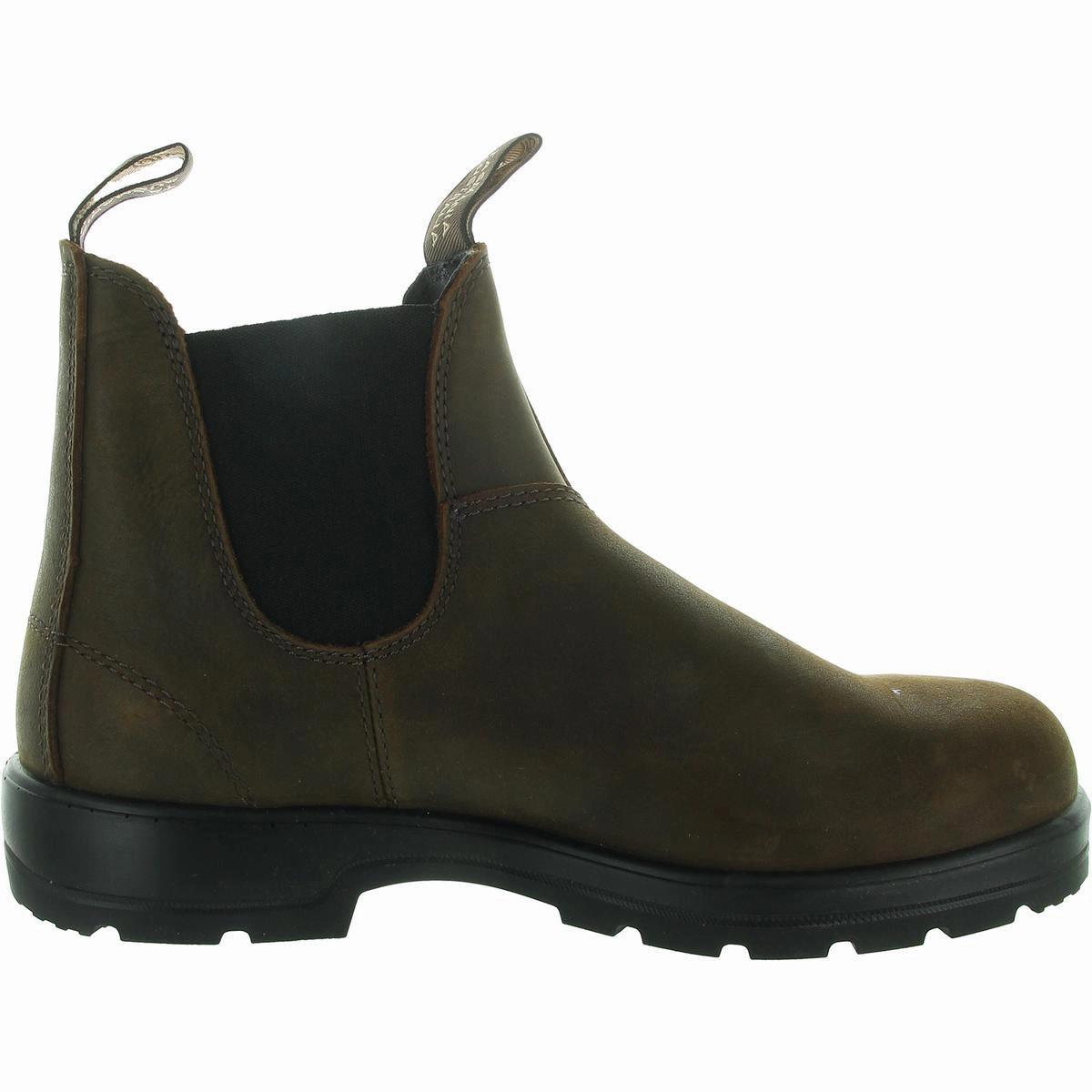 Mens Mixed Media Leather Chelsea Boots