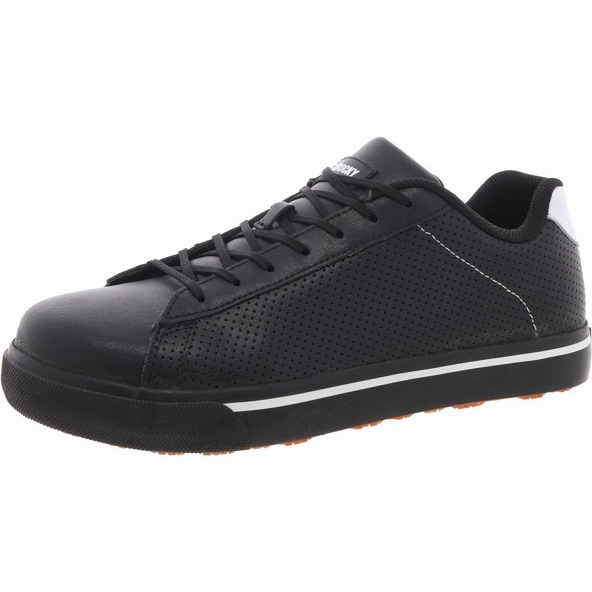 Mens Slip Resistant Leather Work & Safety Shoes Cheap Mens Athletic Sneakers