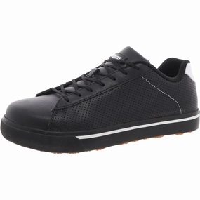 Mens Slip Resistant Leather Work & Safety Shoes Cheap Mens Athletic Sneakers