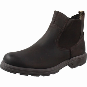Mens Stretch Leather Winter & Snow Boots Cheap Mens Boots & Chukkas
