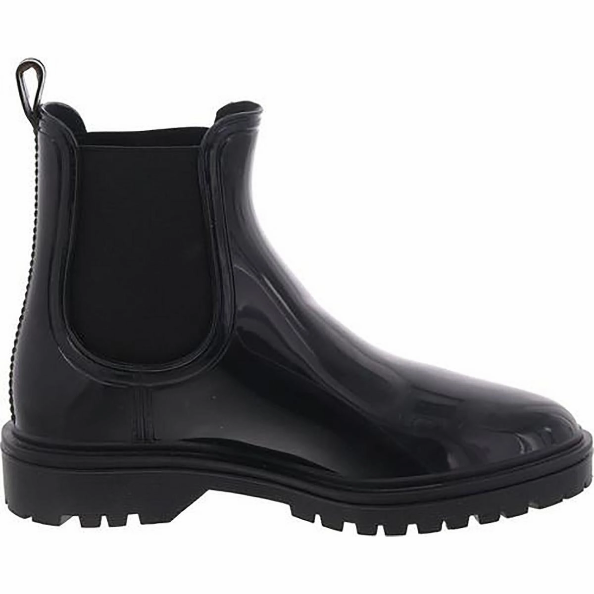 Mens Stretch Rubber Chelsea Boots