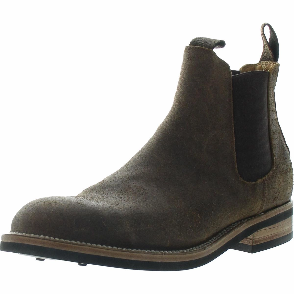 Mens Stretch Suede Chelsea Boots Cheap Mens Boots & Chukkas
