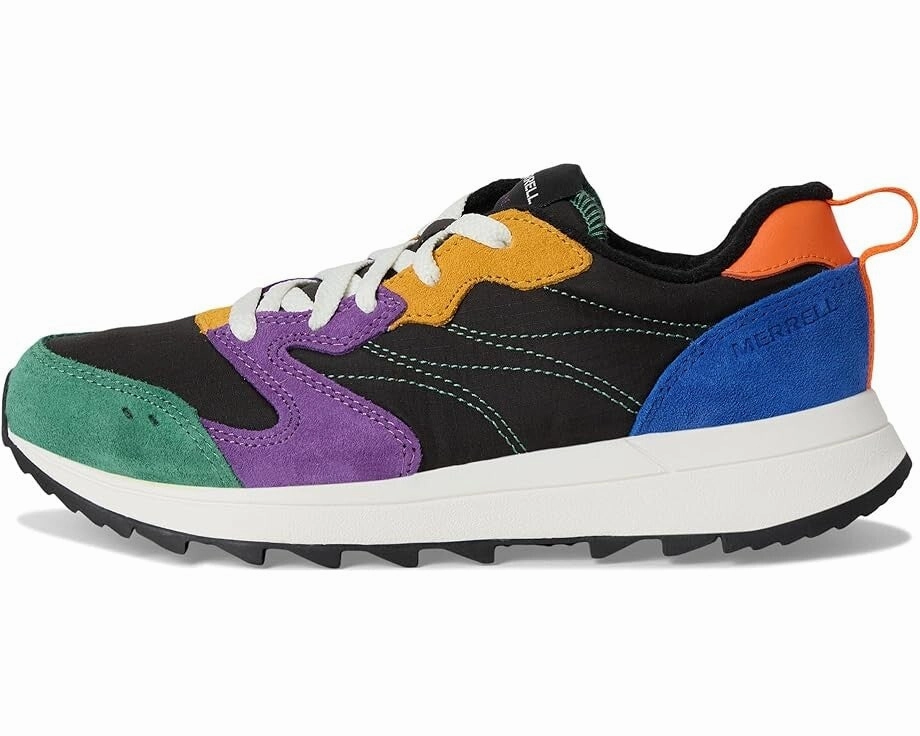 Merrell Alpine 83 J006918 Sneaker Womens 10.5 Dazzle Leather Sport Shoes KHD2590 (Black,10.5)