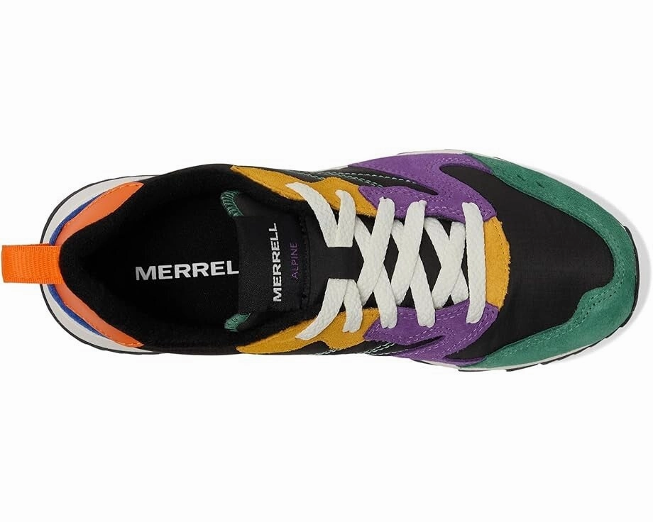 Merrell Alpine 83 J006918 Sneaker Womens 10.5 Dazzle Leather Sport Shoes KHD2590 (Black,10.5)