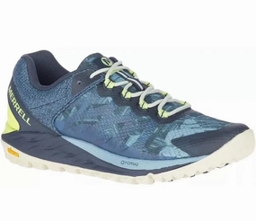 Merrell Antora 2 J067128 Sneakers Women US 7.5 Blue Trail Running Shoes GBNC503 Athletic Shoes for Women discount