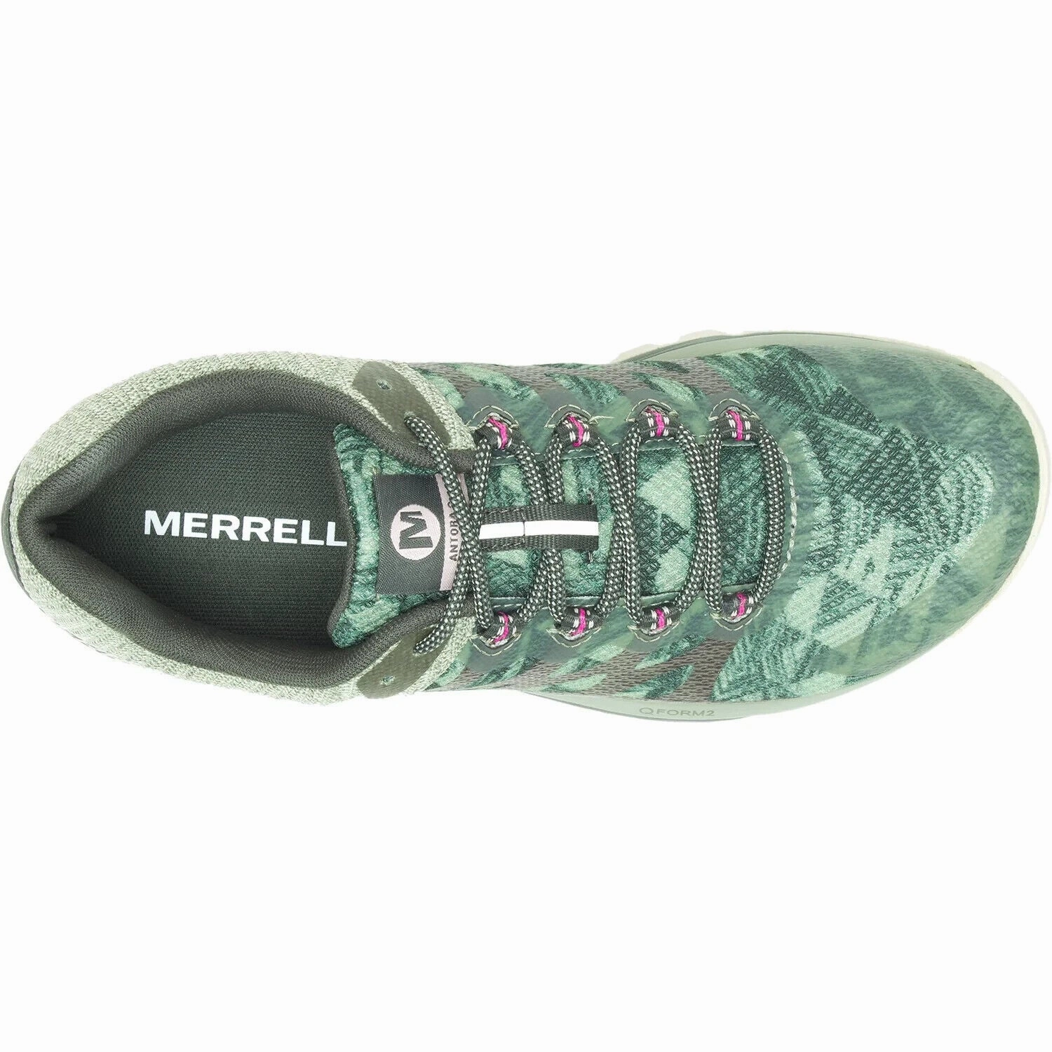 Merrell Antora 2 J067262 Sneakers Women's Teal Green Trail Running Shoes TF2611