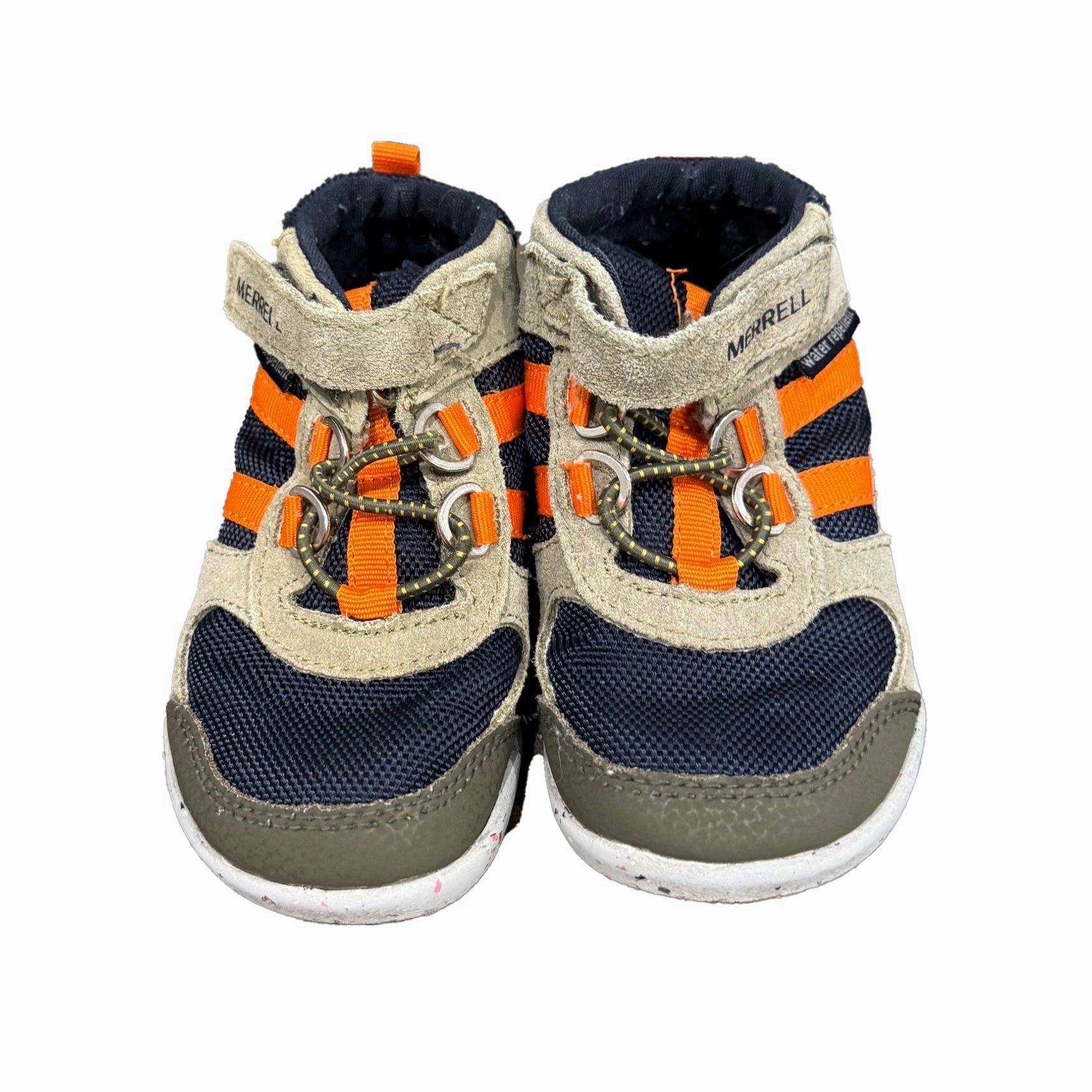 Merrell Boys Green | Navy Shoes