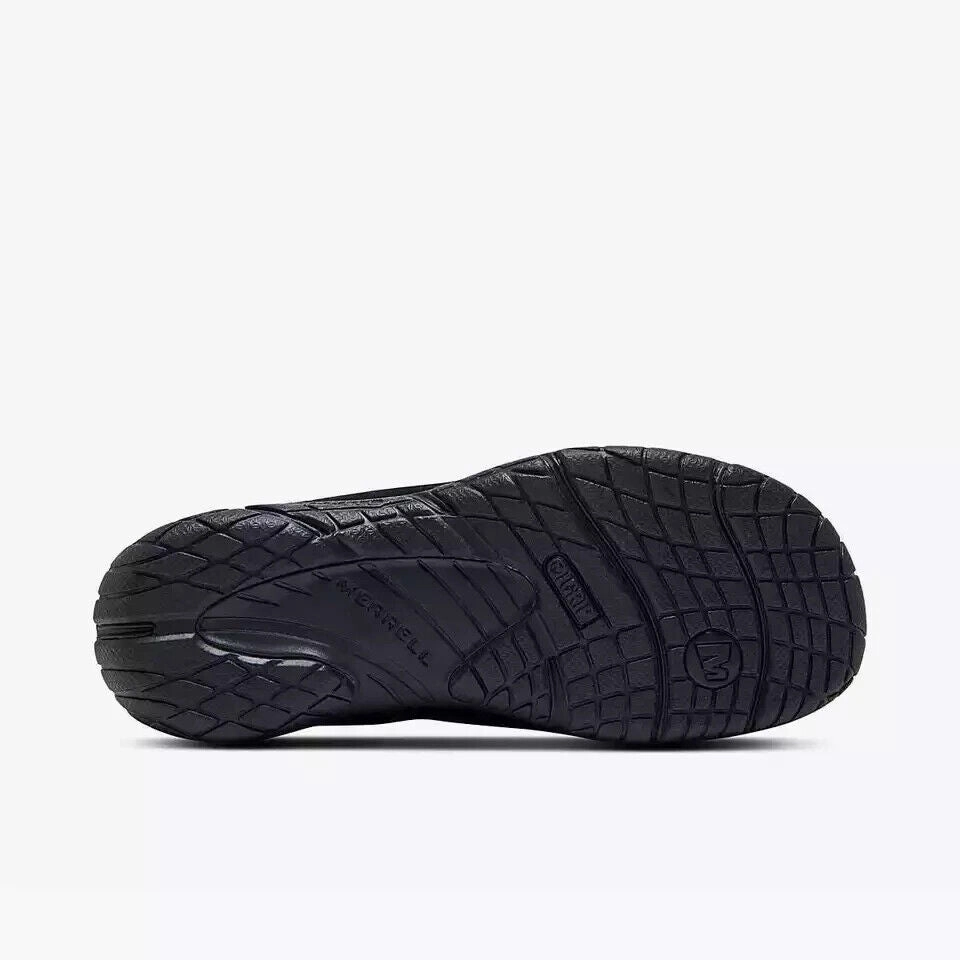 Merrell Encore Ice 4 J002028W Clog Women's 5.5 Black Suede Comfort Shoes RHS2561 (Black,5.5)