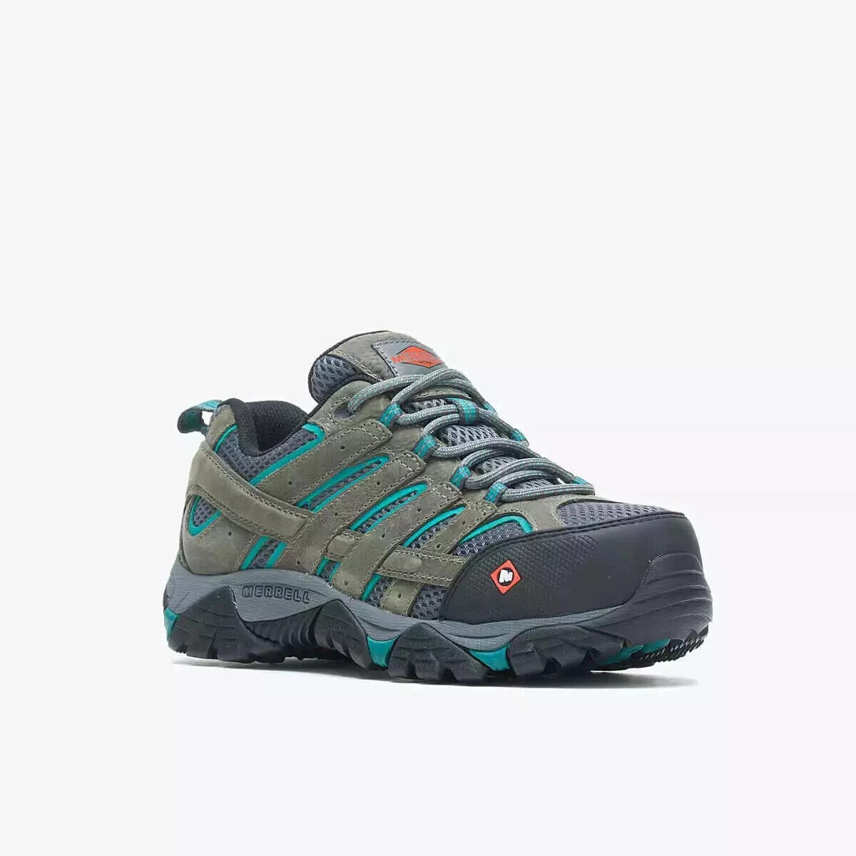 Merrell Moab Vertex Vent J11582 Women's Pewter Gray Comp Toe Work Shoes RHS2499