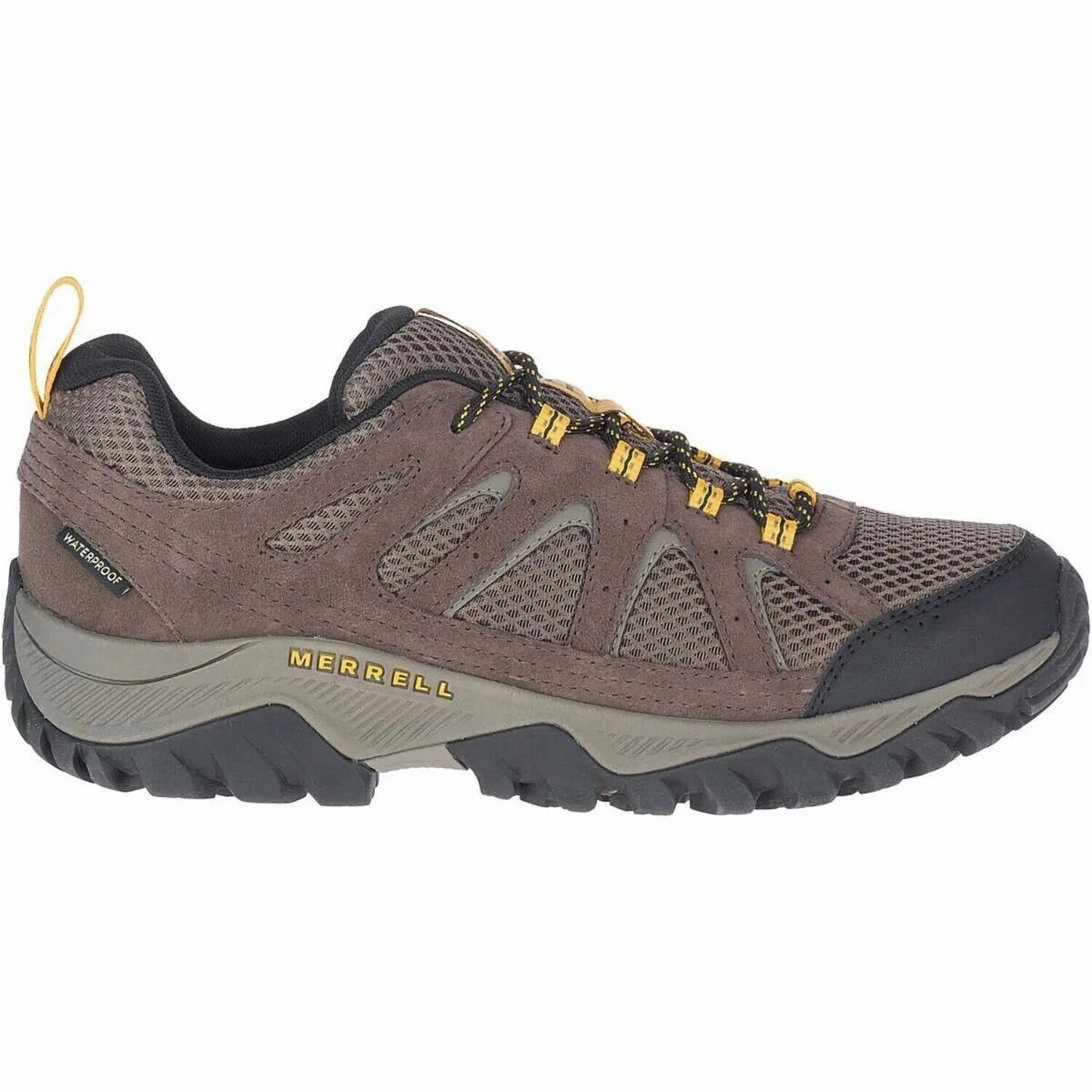Merrell Oakcreek J036403 Sneakers Mens 12 Brown Waterproof Hiking Shoes GBNC515