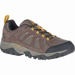 Merrell Oakcreek J036403 Sneakers Mens 12 Brown Waterproof Hiking Shoes GBNC515 Mens Athletic Shoes clearance sale