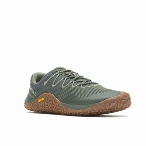 Merrell Trail Glove 7 J067655 Sneakers Men's Green Barefoot Running Shoes DWA505 (Green,11.5) Mens Sneakers & Athletic Shoes outlet
