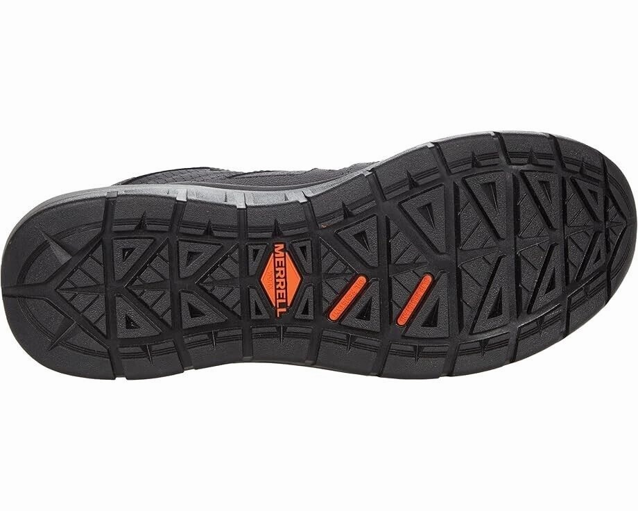 Merrell Work Fullbench Speed Mid CF J003319-001 Men 6.5 Black Work Shoes ZPO1518