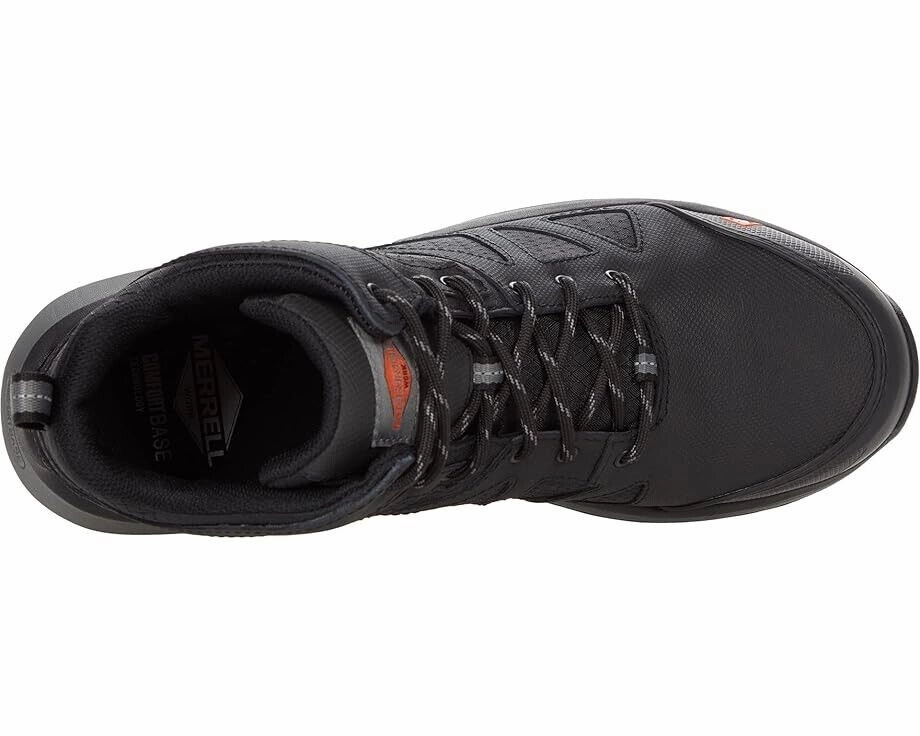 Merrell Work Fullbench Speed Mid CF J003319-001 Men 6.5 Black Work Shoes ZPO1518
