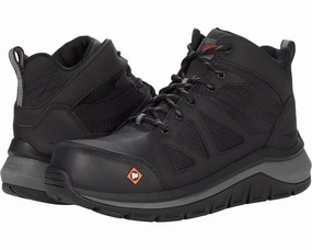 Merrell Work Fullbench Speed Mid CF J003319-001 Men 6.5 Black Work Shoes ZPO1518 Mens Chukka Boots outlet deals