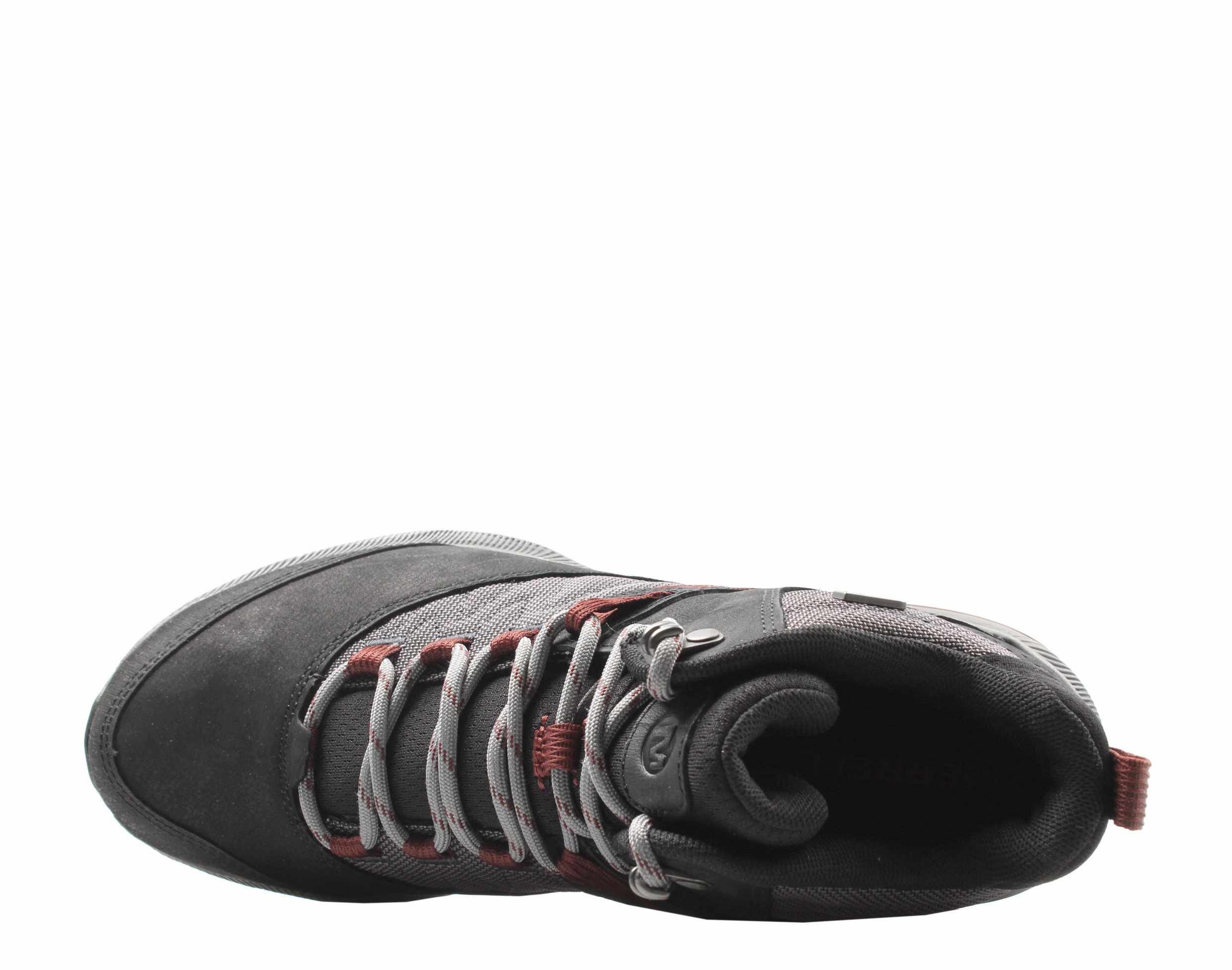 Merrell Zion Mid Waterproof Black Men's Hiking Boots J16885