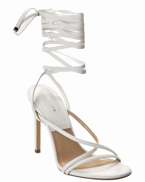 Michael Kors Collection Dahlia Runway Leather Sandal Fashion Womens Sandals online shop