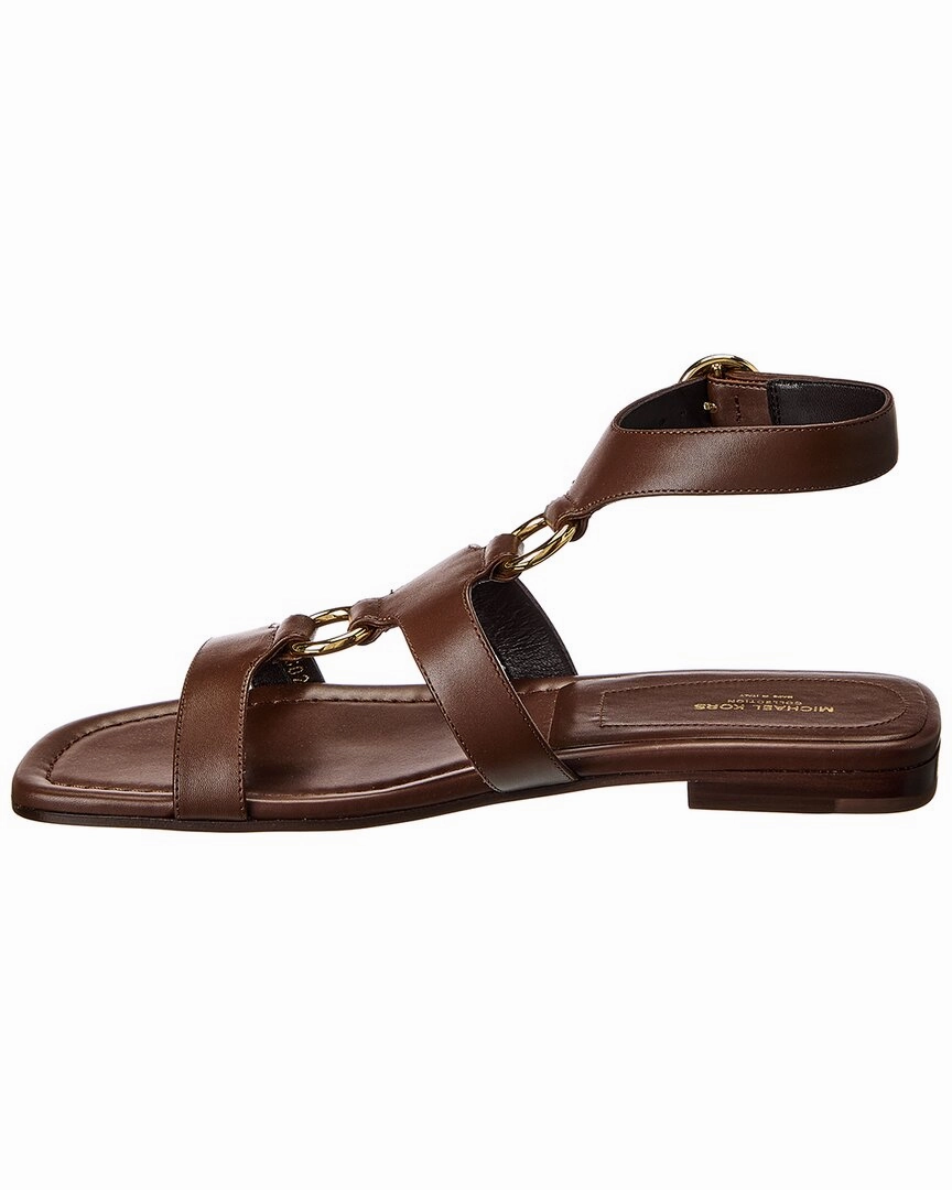 Michael Kors Collection Dusty Leather Sandal