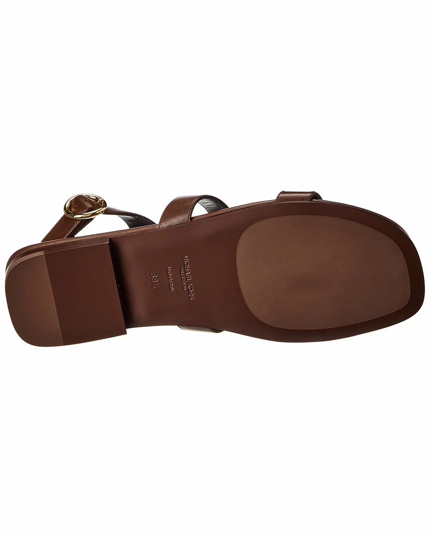Michael Kors Collection Dusty Leather Sandal