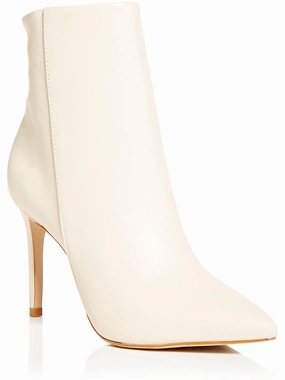 Mikki Womens Leather Stiletto Ankle Boots Womens Boots clearance deals