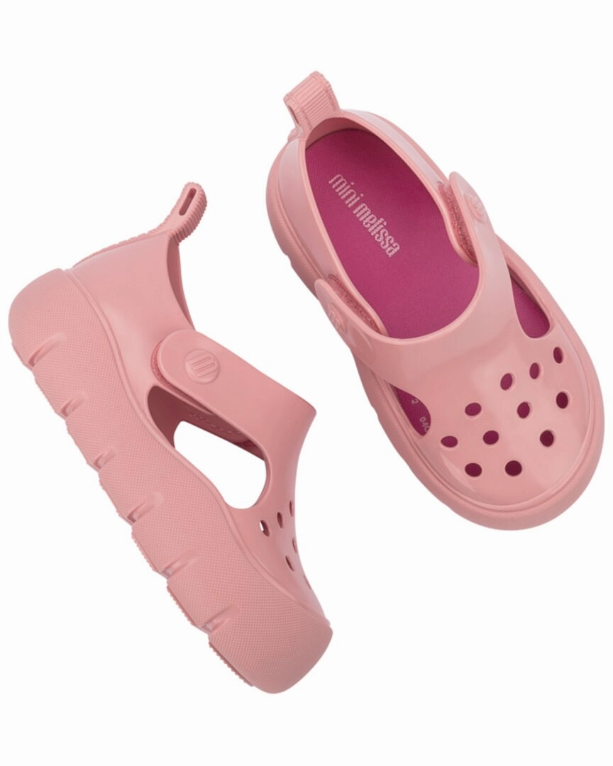Mini Melissa Bowie Baby Closed Toe Shoe