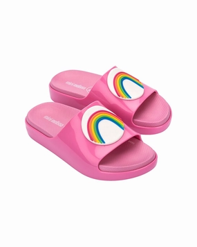 Mini Melissa Cloud   Care Bears Slide Girls Sandals summer sale