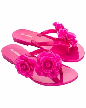 Mini Melissa Mini Harmonic Garden Flip Flop Girls Sandals summer sale