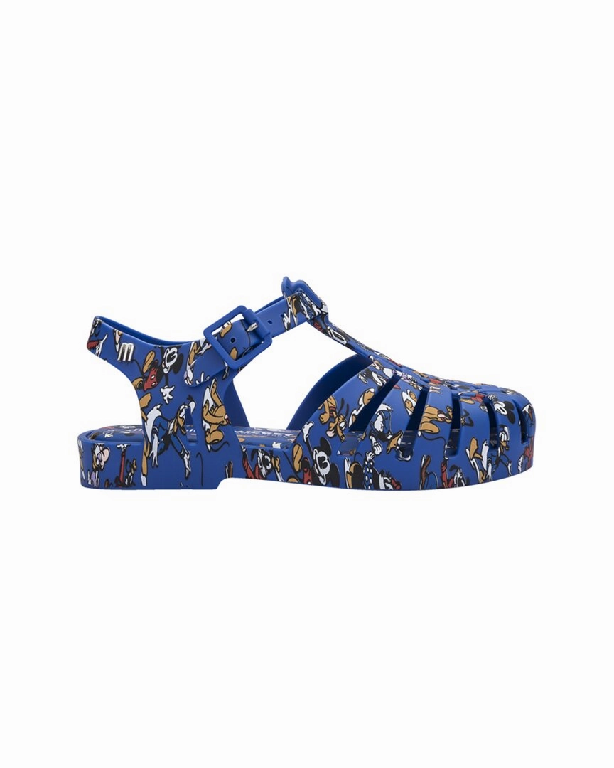 Mini Melissa Mini Print Mickey & Friends Sandal