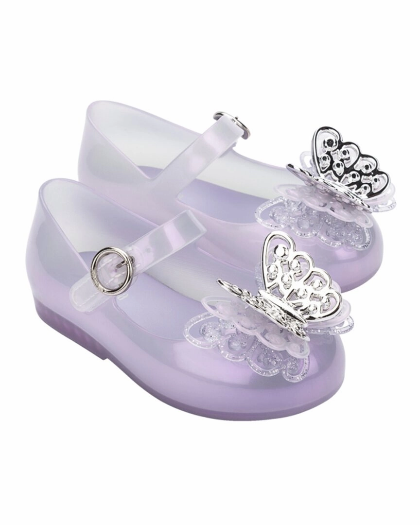 Mini Melissa Sweet Love Fly Baby Ballerina Flat Baby & Toddler Shoes on sale