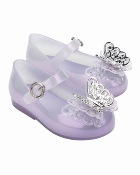 Mini Melissa Sweet Love Fly Baby Ballerina Flat Baby & Toddler Shoes on sale
