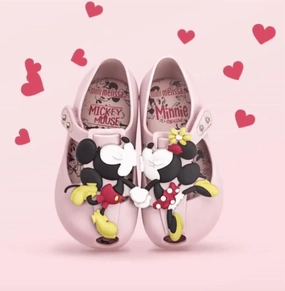 Mini Melissa Ultragirl Disney Twins Iii In Sand Girls Sandals summer sale