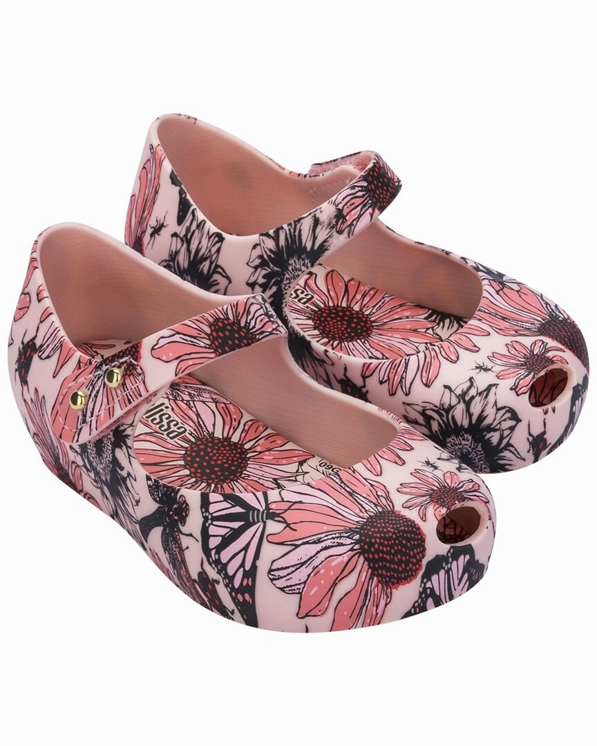 Mini Melissa Ultragirl Print Baby Ballerina Flat Baby & Toddler Shoes on sale