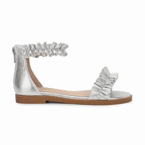 Miss Ava Sandal in Silver - Kids Girls Sandals summer sale